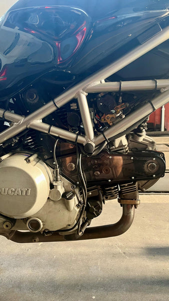 CNC RACING | Trasparent timing belt cover for Ducati