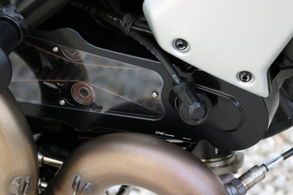 CNC RACING | Timing belt cover trasparent for Ducati