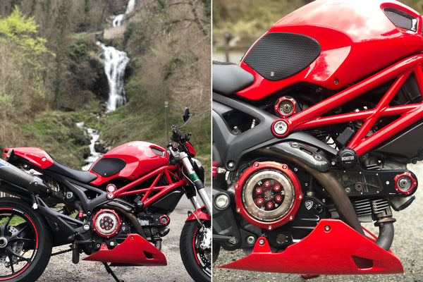 CNC RACING | Trasparent timing belt cover for Ducati