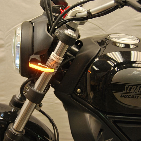 NRC Ducati Scrambler Cafe Racer/Sixty2/Desert Sled Front Turn Signals (2015 - Present) - Image 7