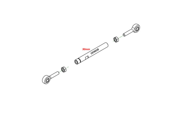 CNC RACING | ROD GEAR SHIFT LINK 90mm