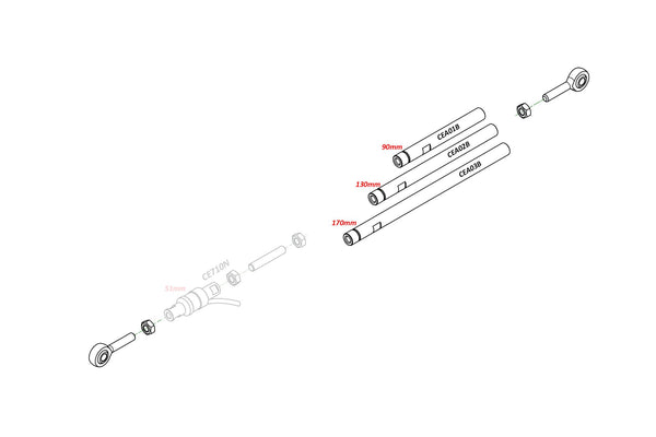 CNC RACING | Universal power shifter