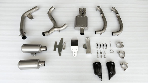 CFMOTO 450SRS & SS Stainless Steel High Mount Exhaust System 2023-24