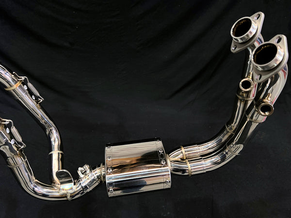 CFMOTO 450SRS & SS Stainless Steel High Mount Exhaust System 2023-24