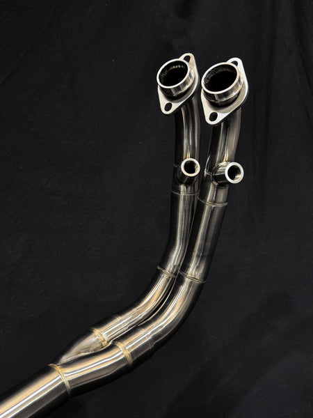 CFMOTO 450MT Adventure Stainless Steel Exhaust System.