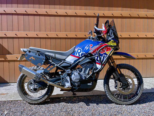 CFMOTO 450MT Adventure Stainless Steel Exhaust System.