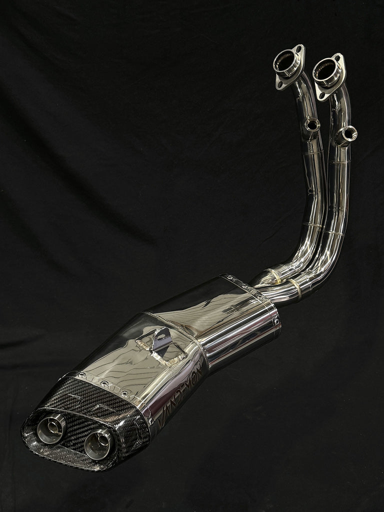 CFMOTO 450SRS VANDEMON Low Mount Single Side Exit Exhaust System 2025-2026