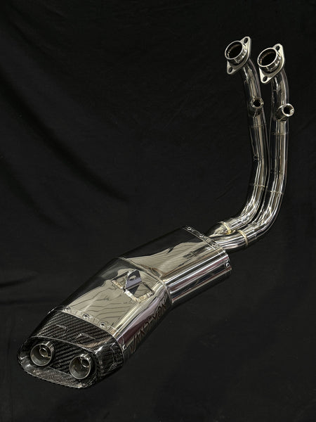 CFMOTO 450SR VANDEMON Low Mount Single Side Exit Exhaust System 2025-2026