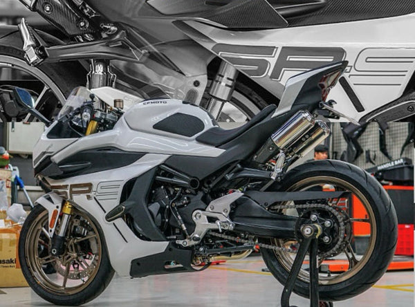 CFMOTO 450SRS & SS Stainless Steel High Mount Exhaust System 2023-24