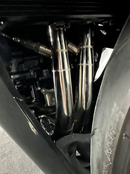 CFMOTO 450SRS VANDEMON Low Mount Single Side Exit Exhaust System 2022-24