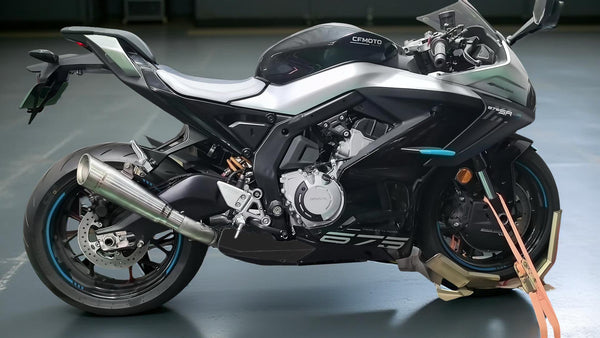 CFMOTO 675SR-R, 675SR-S,675SS & 675NK Side Mount Titanium Exhaust System