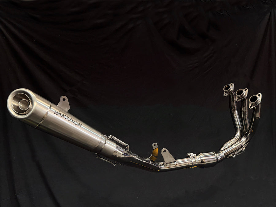 CFMOTO 675SR-R, 675SR-S,675SS & 675NK Side Mount Titanium Exhaust System