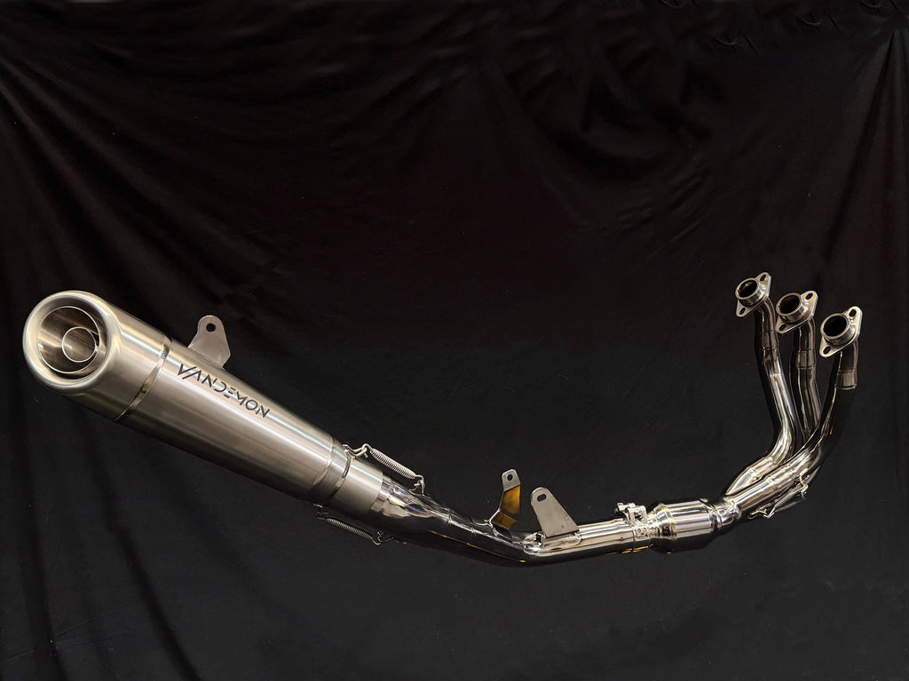 CFMOTO 675SR-R, 675SR-S,675SS & 675NK Side Mount Titanium Exhaust System