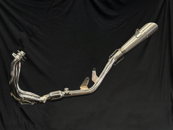 CFMOTO 675SR-R, 675SR-S,675SS & 675NK Side Mount Titanium Exhaust System