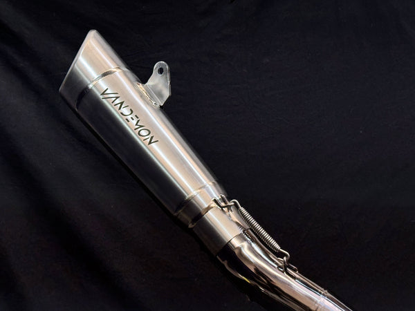 CFMOTO 675SR-R, 675SR-S,675SS & 675NK Side Mount Titanium Exhaust System