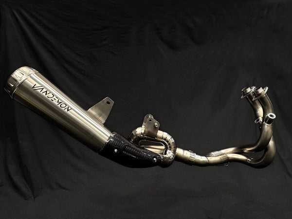 CFMOTO 700 CLX Full Titanium Exhaust System 2021-2026