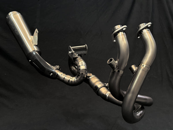 CFMOTO 700 CLX Full Titanium Exhaust System 2021-2026