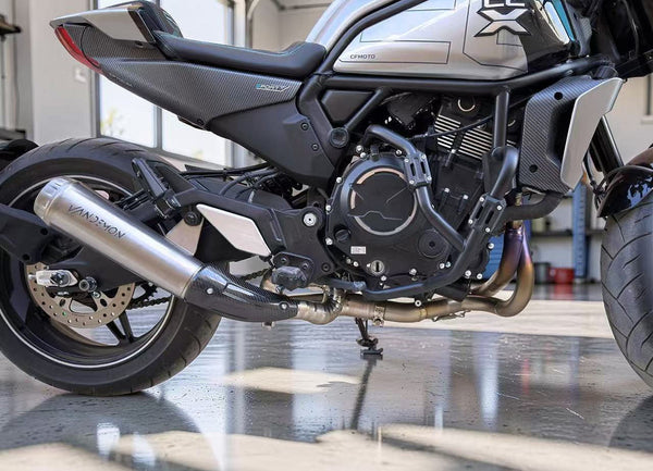 CFMOTO 700 CLX Full Titanium Exhaust System 2021-2026