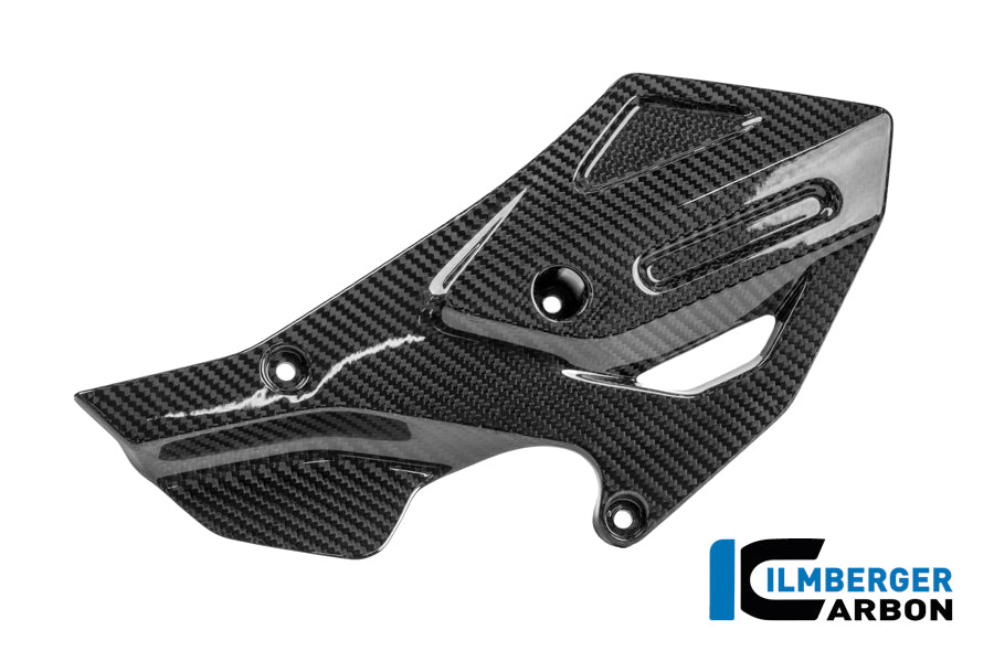 Ilmberger Carbon | Left heel protector Glossy Carbon R 1300 GS Adventure — BMW R 1300 GS ADV ab2024 Carbon