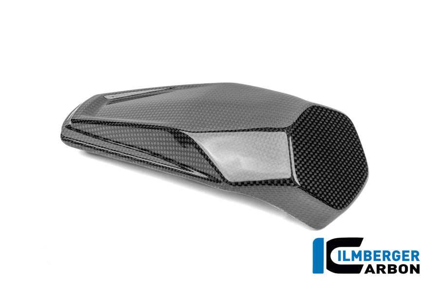 Ilmberger Carbon | Pillion seat cover gloss carbon gloss Panigale V4 2025 — Ducati Panigale V4S from 2025 carbon