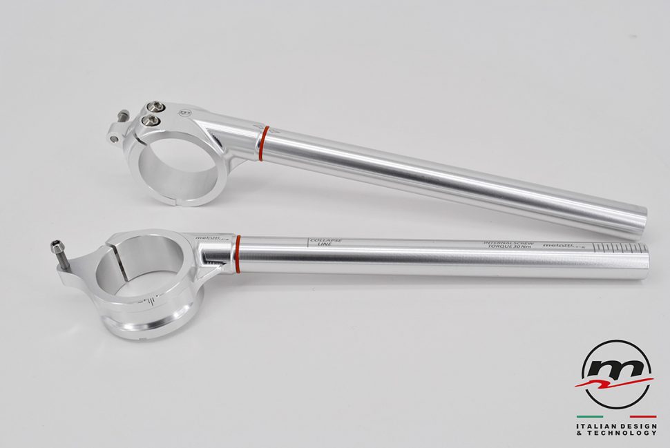 Melotti Racing Racing Clip-On Handlebars for Triumph Street Triple 765 RS
