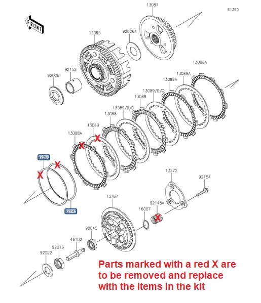 Graves Motorsports Kawasaki Ninja 400 WORKS Clutch Upgrade Kit
