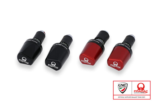 CNC RACING | Handlebar ends LOOK Pramac Racing Limited Edition