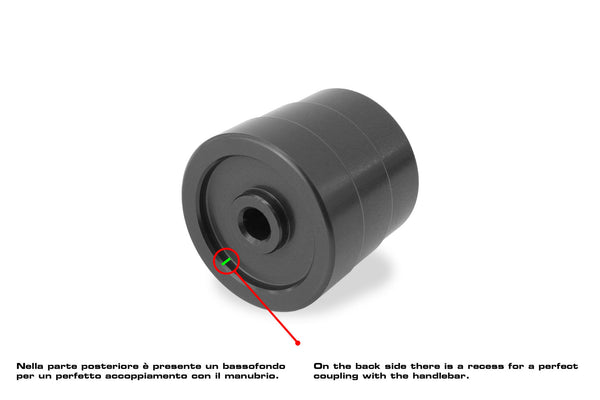 CNC RACING | Handlebar ends Gear Bicolor