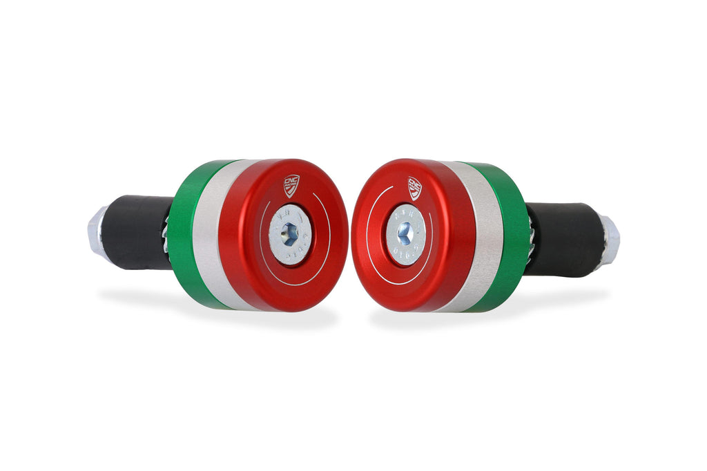 CNC RACING | Handlebar ends Tricolore