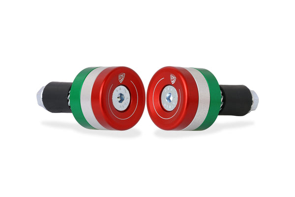 CNC RACING | Handlebar ends Tricolore