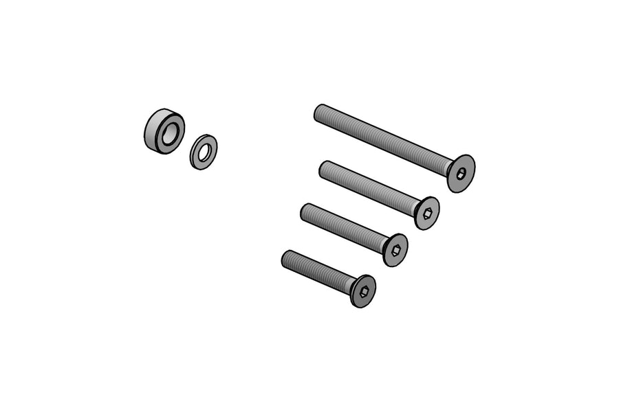 CNC RACING | Adapter left handlebar weight CNC RACING for Aprilia RS 660