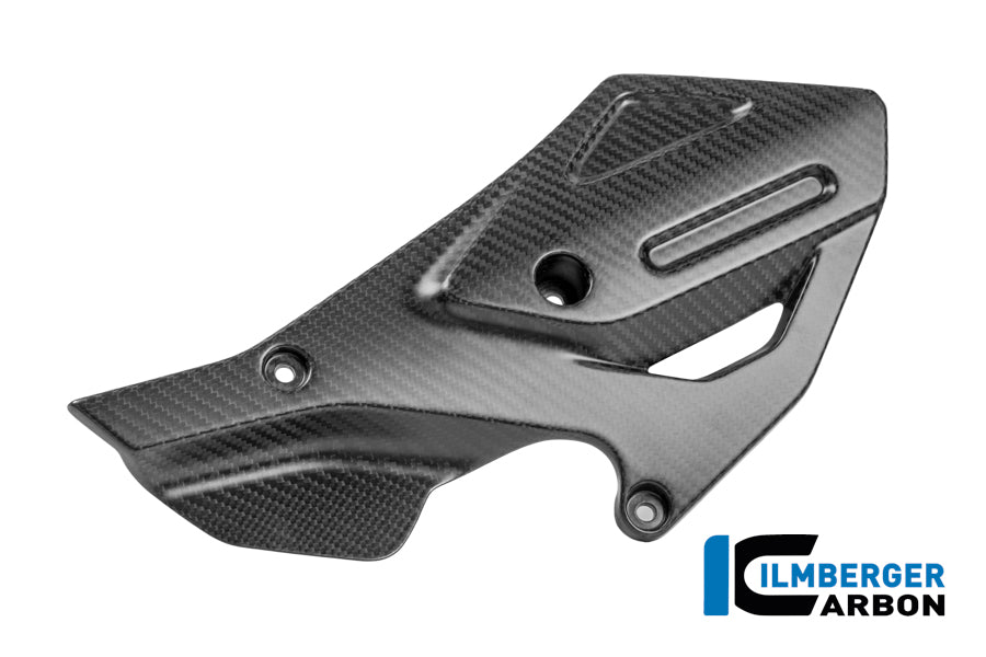 Ilmberger Carbon | Left heel protector Matte Carbon R 1300 GS Adventure — BMW R 1300 GS ADV ab2024 Carbon