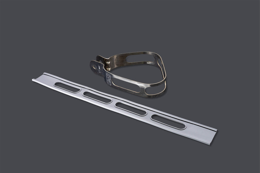 TRS Muffler Clamp Carbon Fiber W/Heatshield