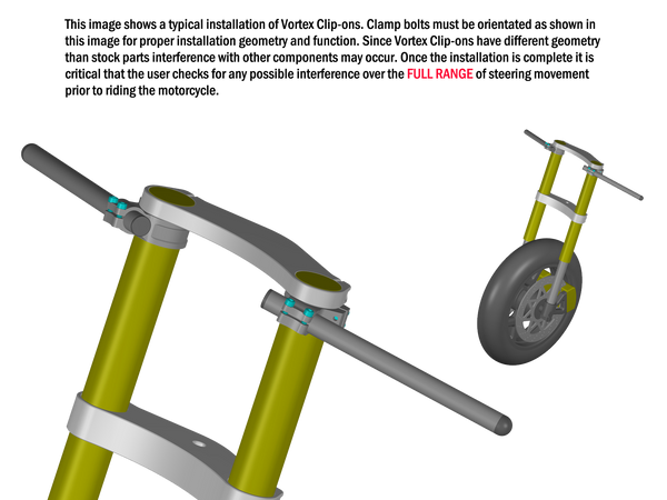 Vortex Standard Offset 0 Degree Kit