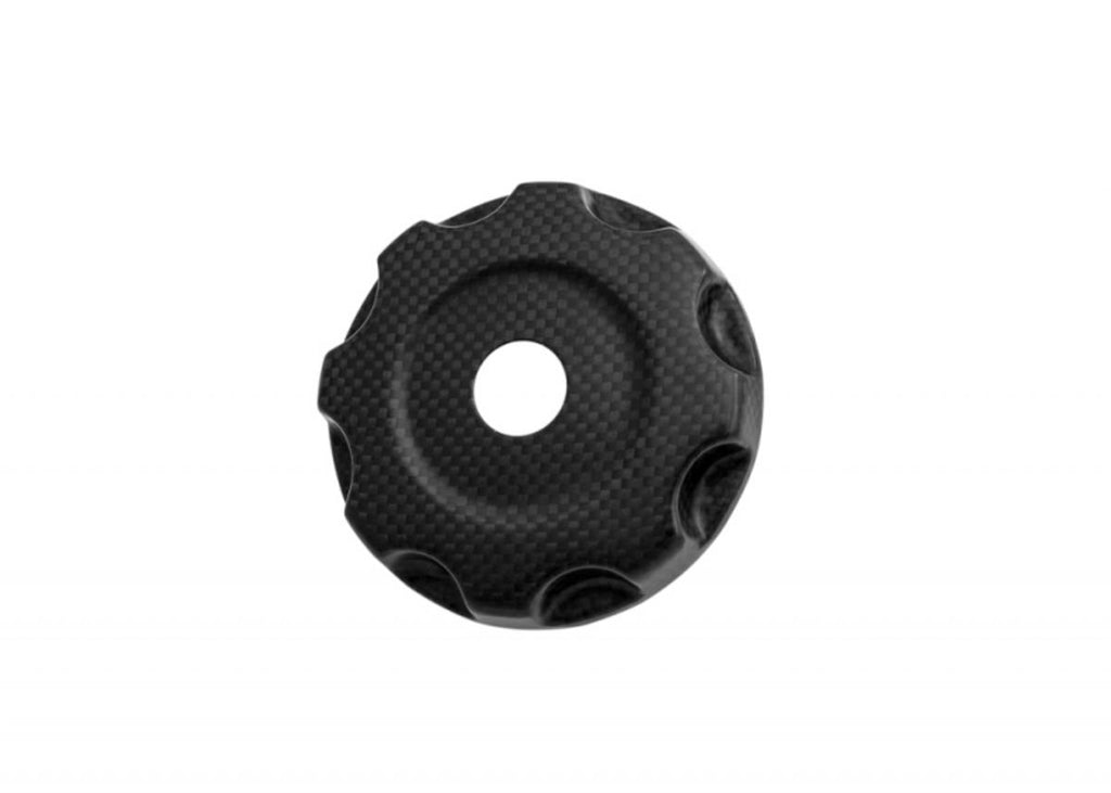 CNC RACING | Cover fuel tank cap carbon Ducati Hypermotard