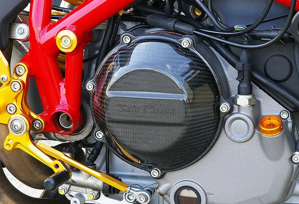 SATO RACING Carbon Clutch Cover (Type 2) - Ducati 1098 / 1198/ Streetfighter 2007-12 - image 1