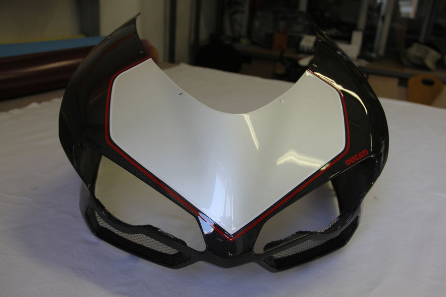 CARBONVANI Ducati 1098 1198 Carbon Fiber Road Headlight Fairing