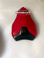 CARBONVANI Ducati 1098 / 1198 Carbon Fiber Passenger Seat Cover Racing Graphics