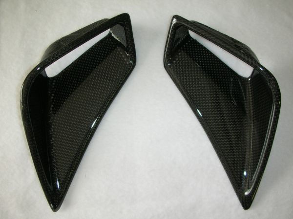 CARBONVANI Ducati 1098 1198 Carbon Fiber Air Intakes