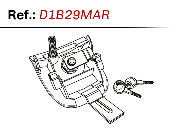 SHAD Locking Mechanism Replacement – D1B29MAR