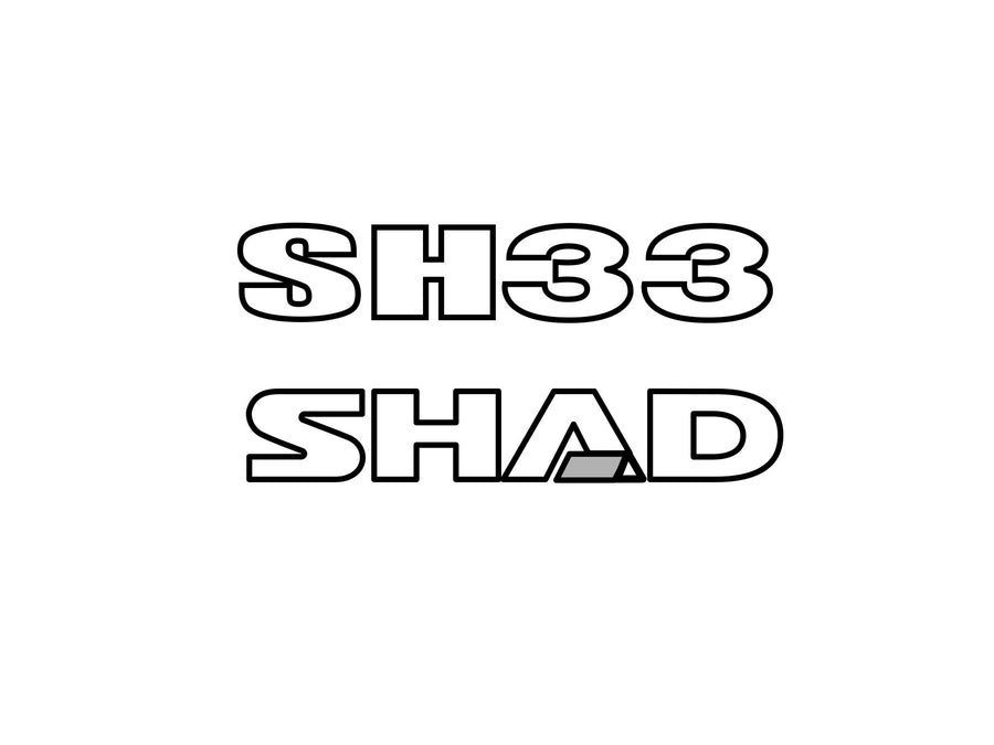 SHAD SH33 STICKERS – D1B332ETR