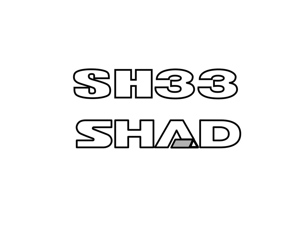 SHAD SH33 STICKERS – D1B332ETR