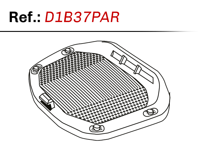 SHAD SH37 Universal Mounting Plate – D1B37PAR