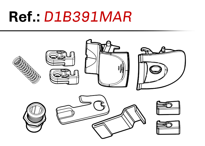 SHAD SH39 Locking Mechanism Replacement – D1B391MAR
