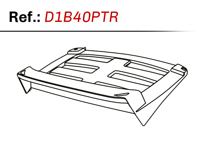SHAD SH40CA Cargo Rack – D1B40PTR