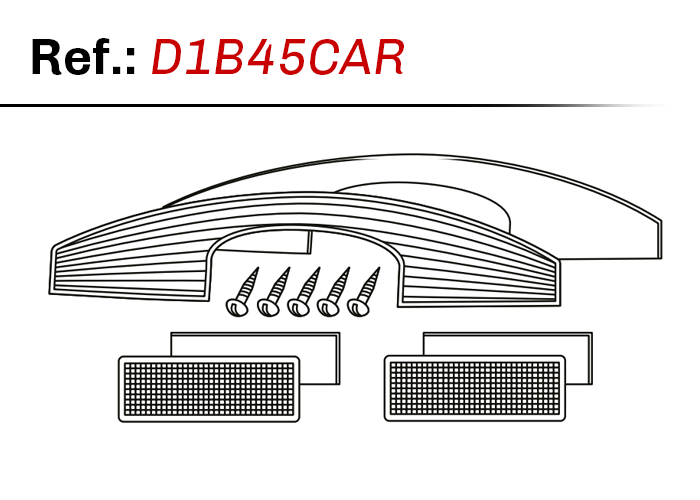 SHAD SH45 Reflector Replacement – D1B45CAR