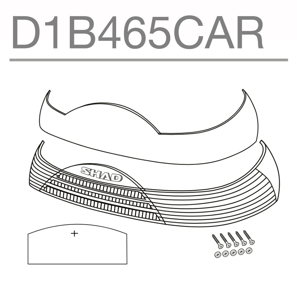 SHAD SH46 Reflector Replacement – D1B465MAR
