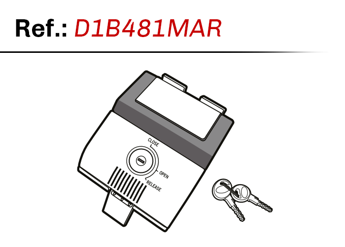 SHAD SH48 Locking Mechanism Replacement – D1B481MAR