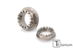 CNC RACING | Rear wheel axle nut sets Ducati Titanium