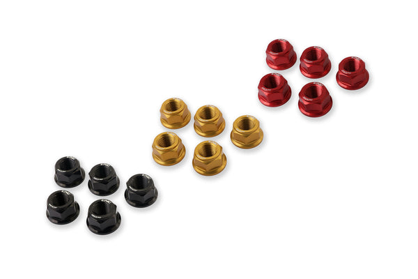 CNC RACING | Nuts sets rear sprocket flange Ducati MV Agusta M10x1.25